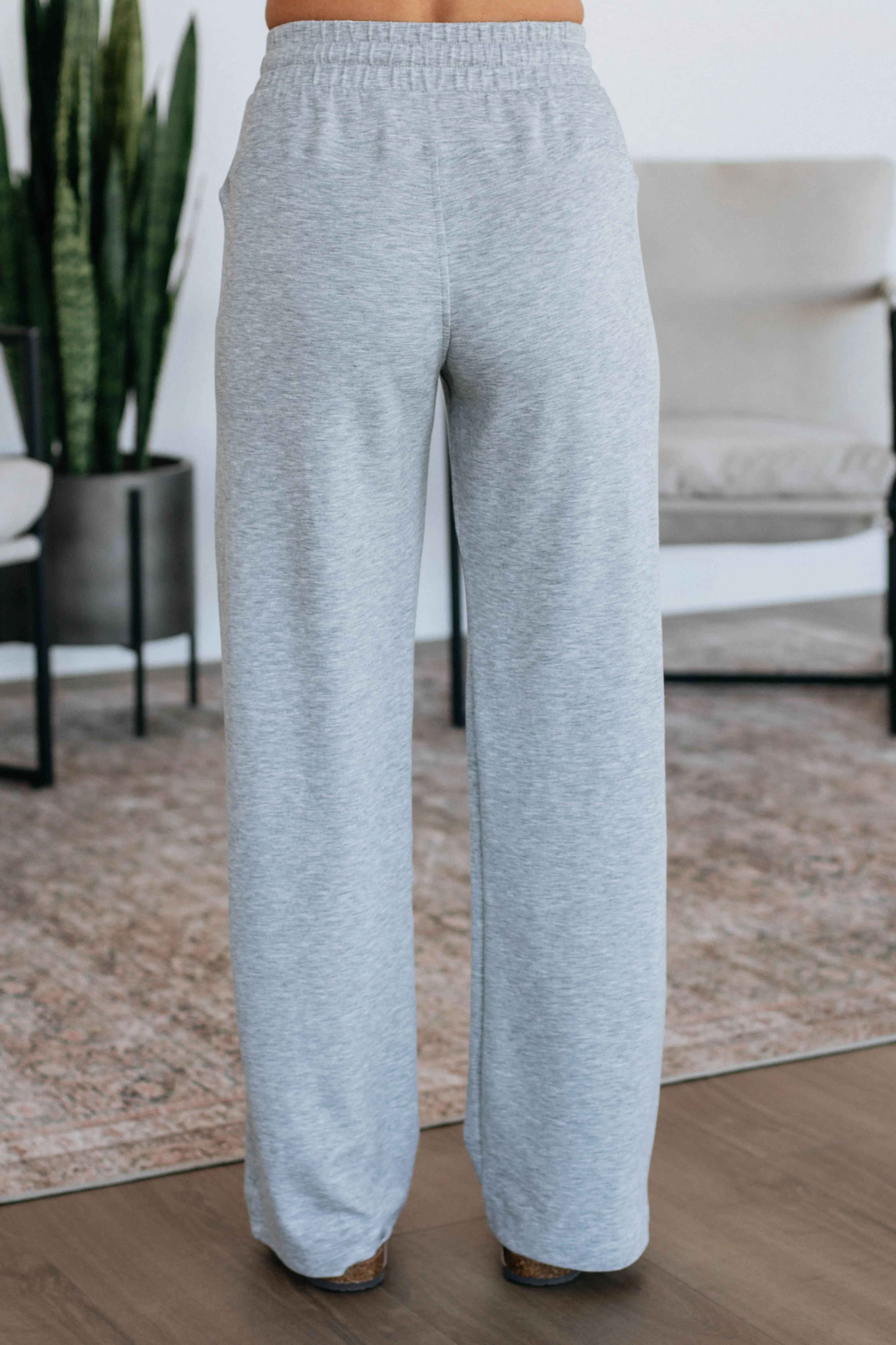 Kirsten Lounge Pants - Heather Grey Versatile Fashion