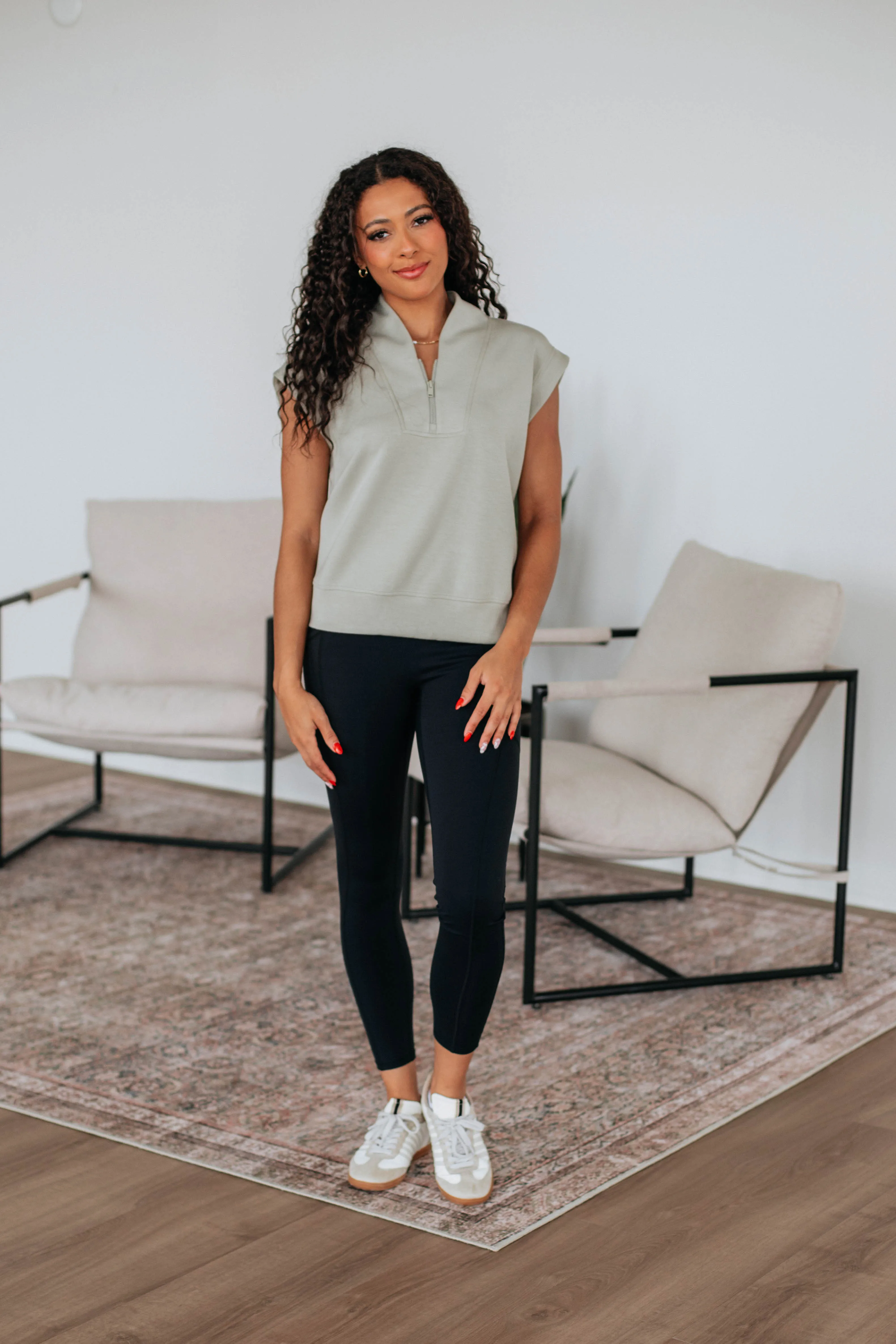 Casual Vibe Mariyah Quarter-Zip Pullover