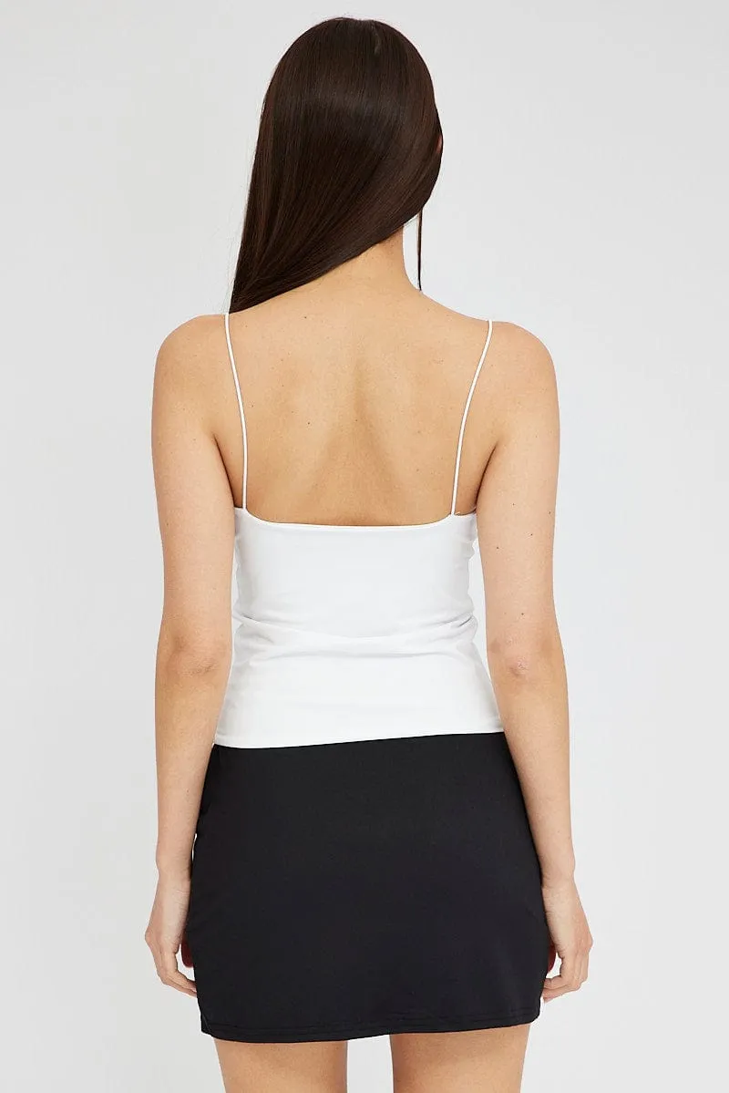 Black Supersoft Mini Skirt Road Trip Stretchy