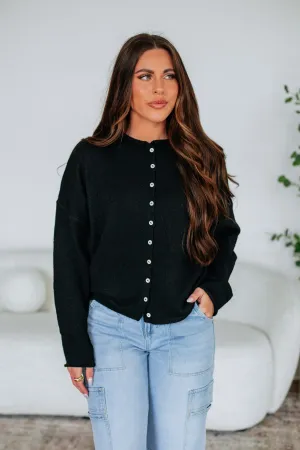 Layering Style Brooke Cardigan - Black