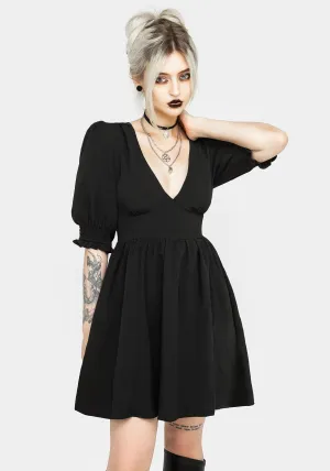 Divination Textured Mini Dress Comfy Fashion