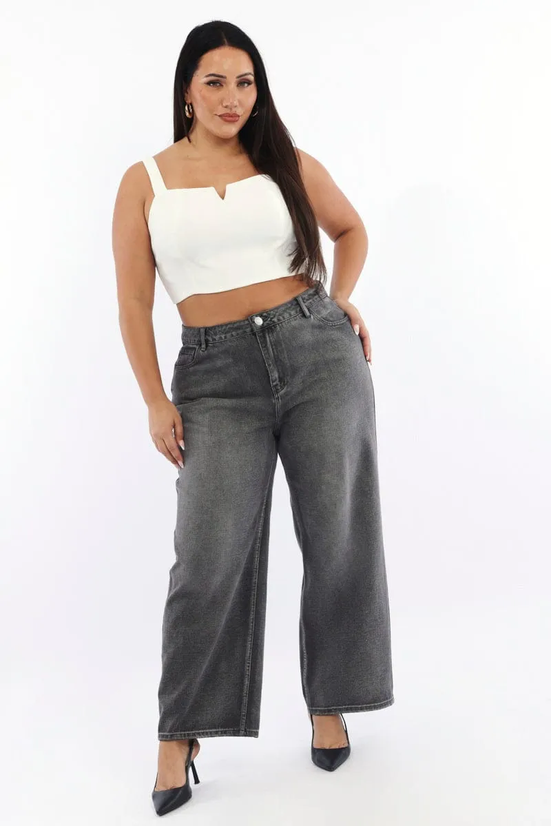 Grey Barrel Jeans High Rise Party Look Modern Minimalist Yearlong Fit