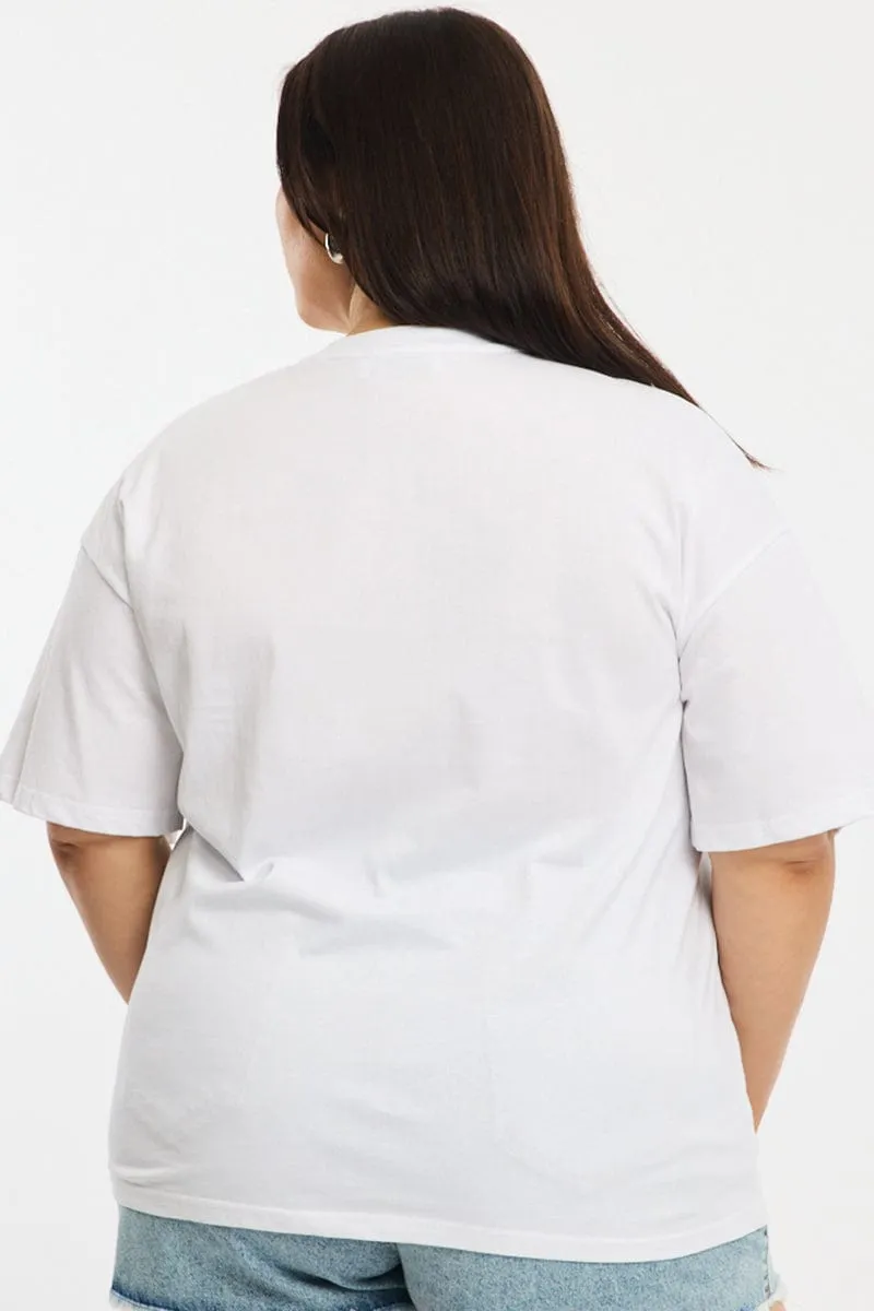 Active Trend Look Chill Comfort White Romano T-shirt Short Sleeve