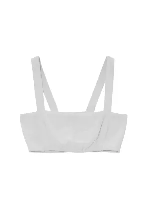 Sweat Resistant Inner Layer Offense - capable Supersoft Gauze Bra Top