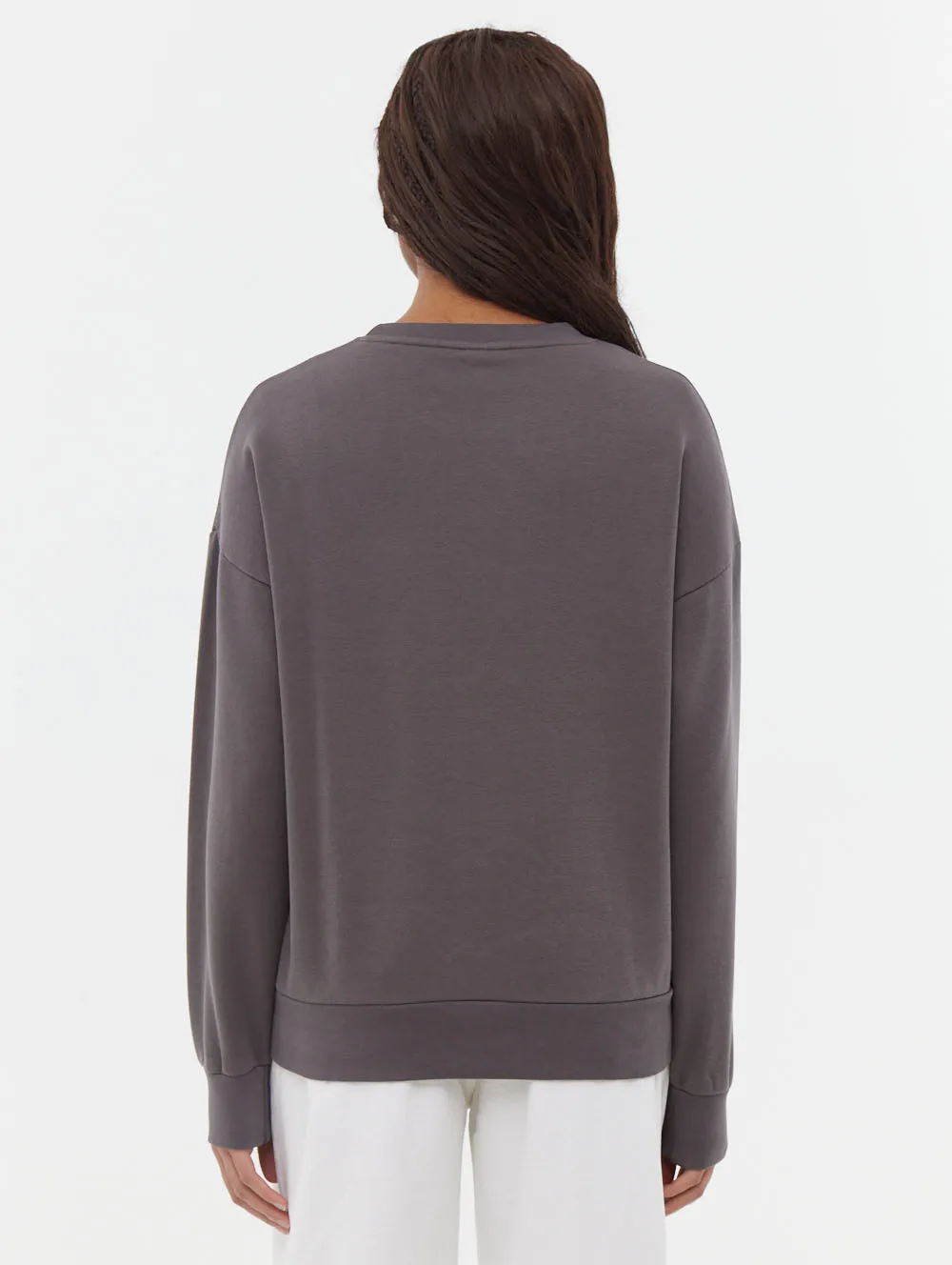 Seasonal Style Rilo Tonal Logo Crew Neck Sweatshirt
