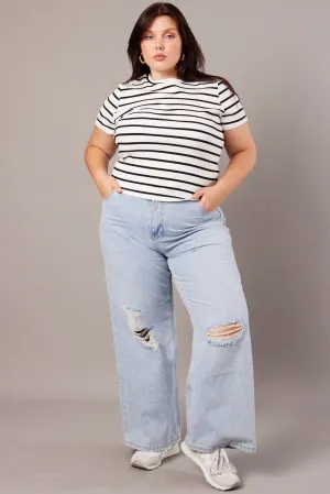 Denim Baggy Jeans High Rise Date Night Loose Vintage Lover