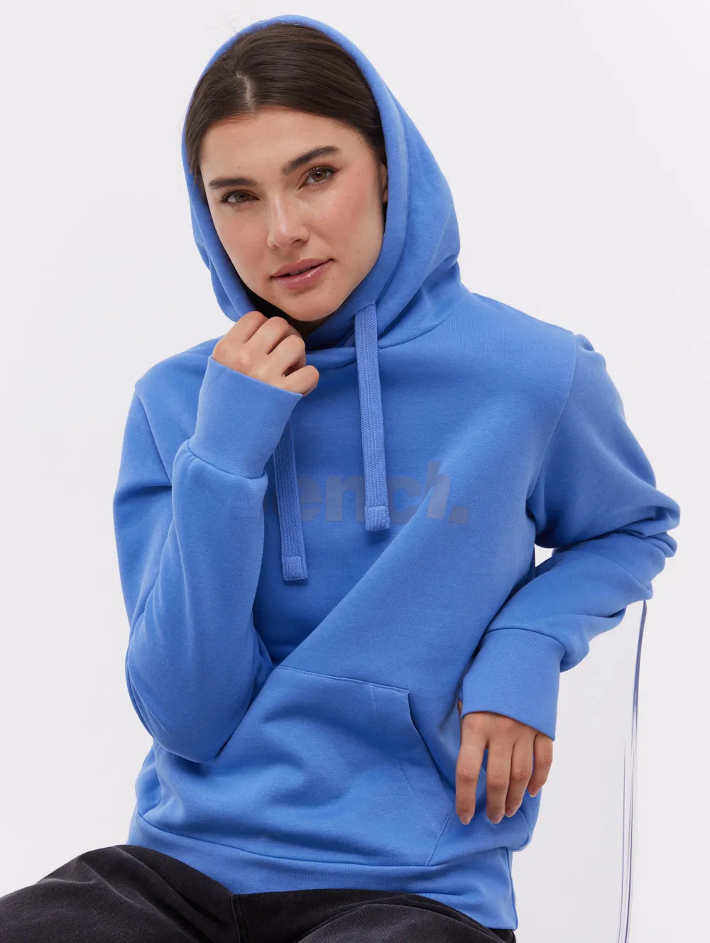 Evening Chic Lerenne Tonal Logo Hoodie