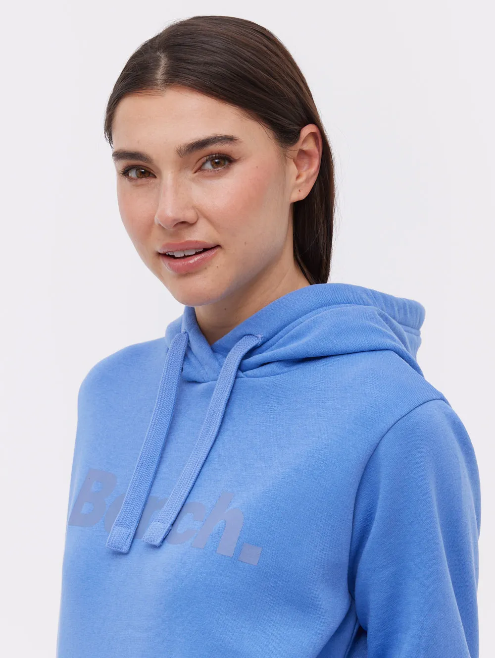Lerenne Tonal Logo Hoodie WearResistantHem HighCollar Style