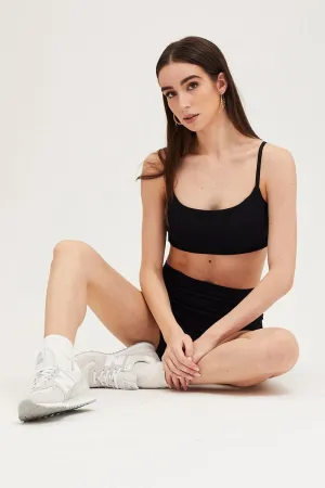 Black Bralette Seamless Casual Fashion