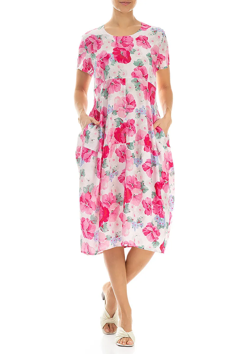 Balloon Peony Blossom Silk Bamboo Dress SeamlessTransition Run Core