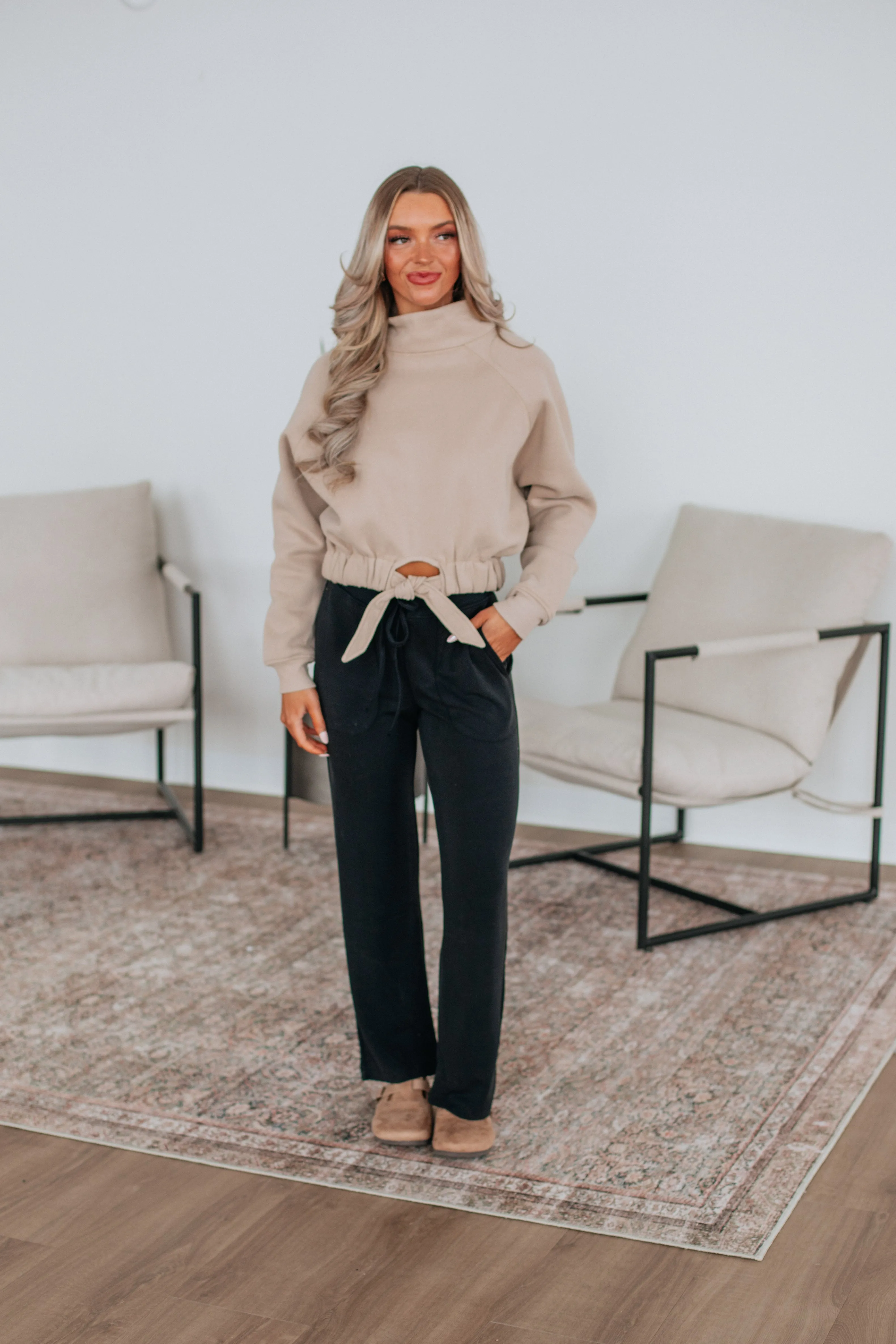 TaglessComfort Day To Night Farrah Lounge Pants - Black