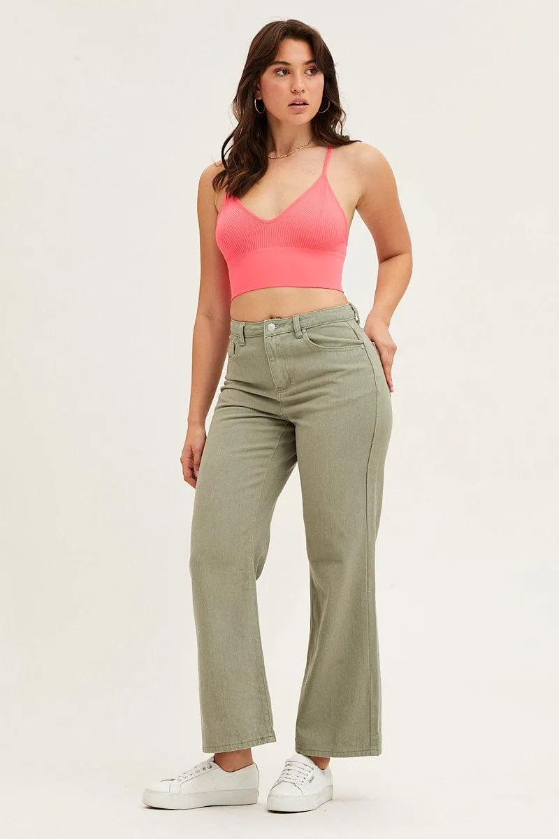 Sea Fit Cool Hooded Jacket Pink Bralette Seamless
