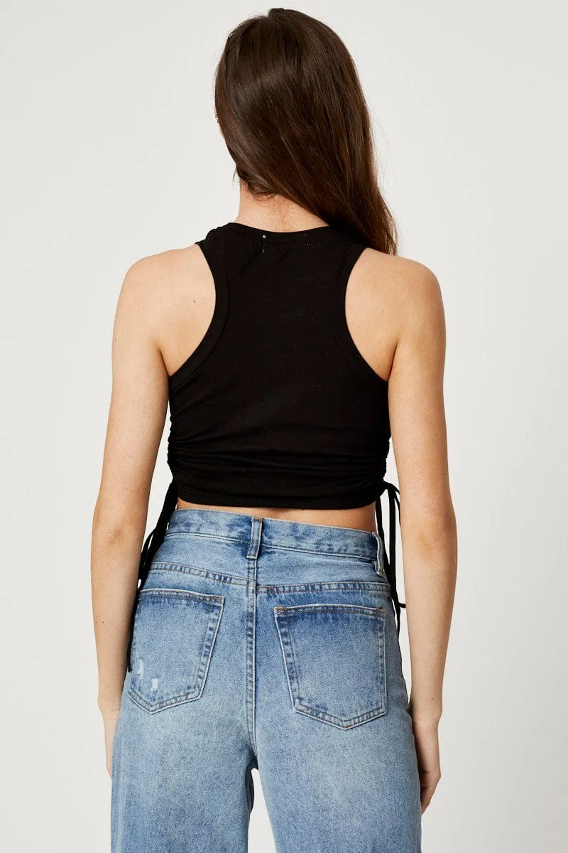 MicroPerforatedTexture Black Cut Out Tank