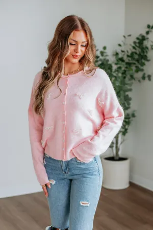 Wrinkle Resistant Knit Sustainable Yarn Pretty Little Thing Cardigan