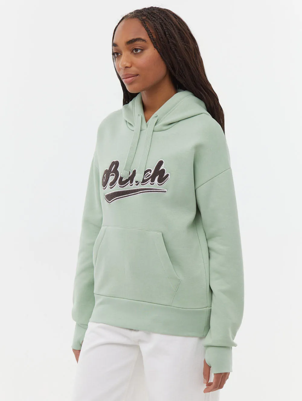 Karolina Retro Logo Hoodie DoubleStitchReinforcement