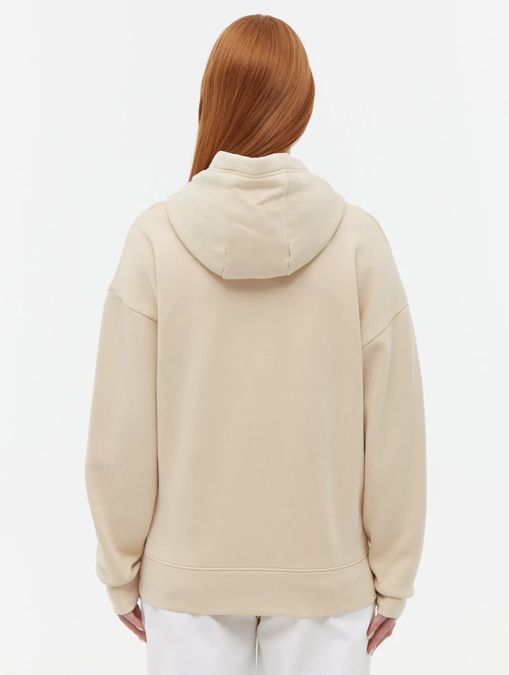 Theda Athletic Logo Oversize Hoodie Basic Wardrobe