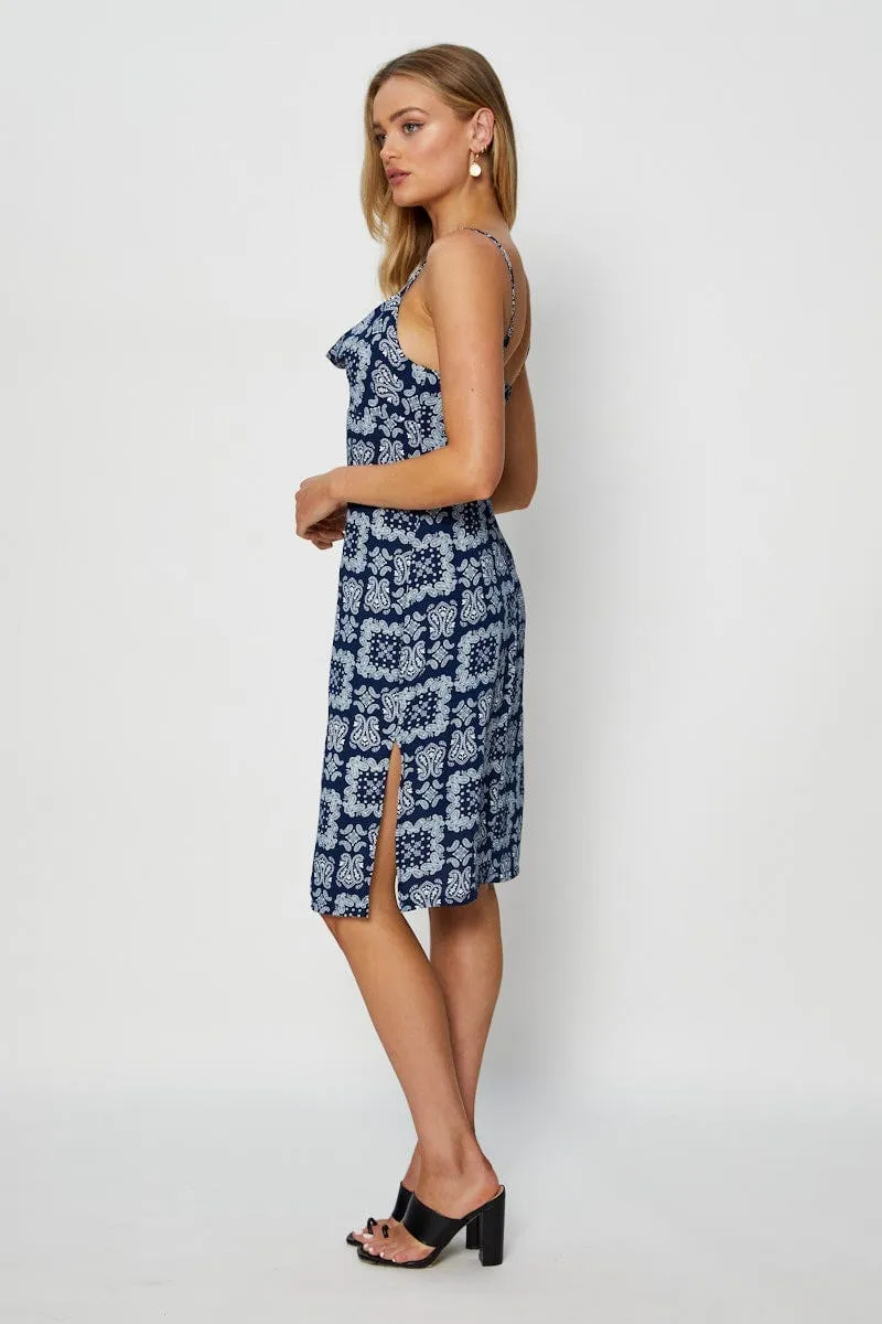 Print Bodycon Dress Mini Light Charm Elegant short silhouette