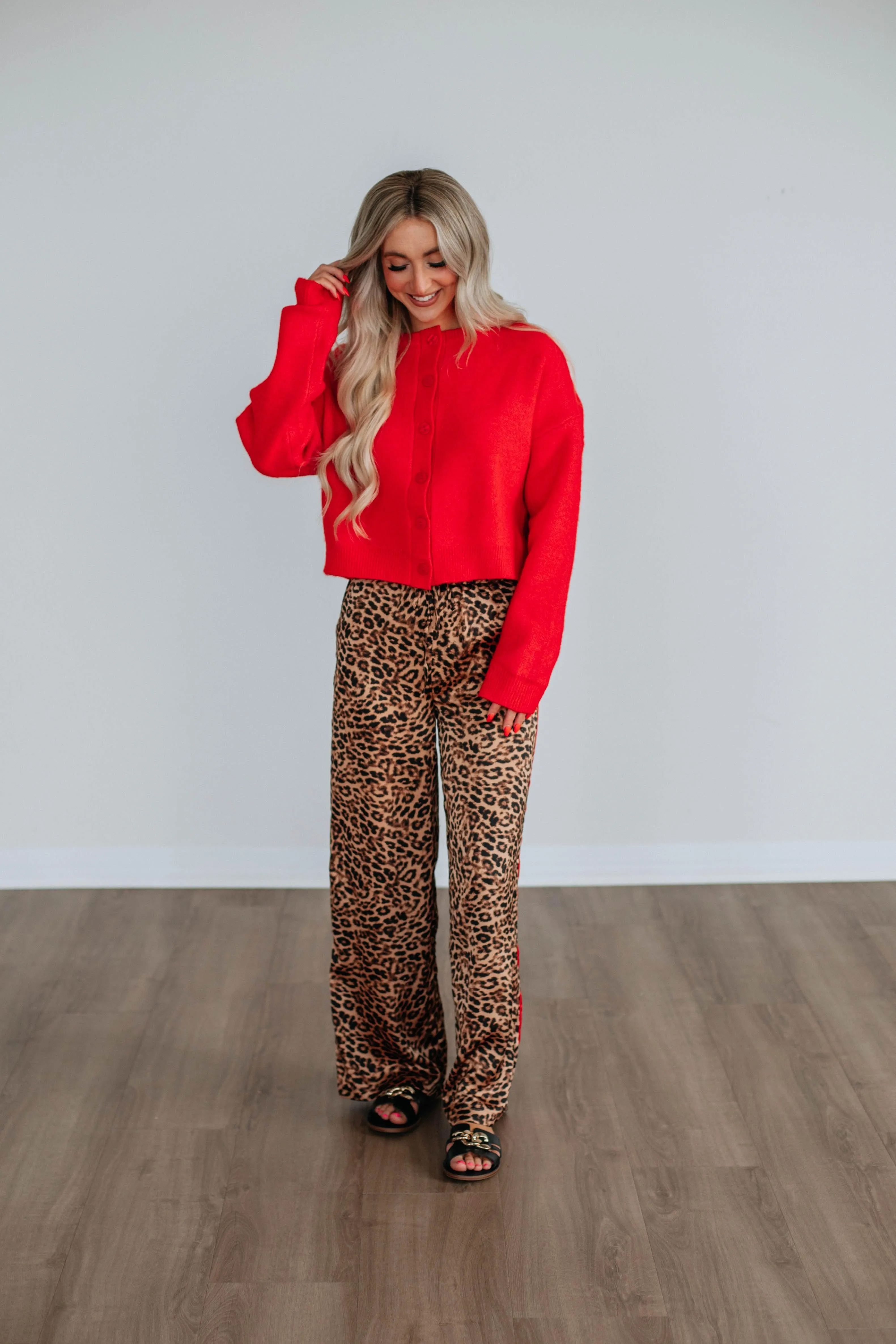 Kassi Cardigan - Cherry Classic Look