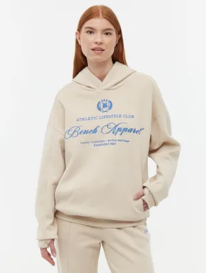 Fearless Mode ElasticFree Contessa Script Graphic Oversize Hoodie