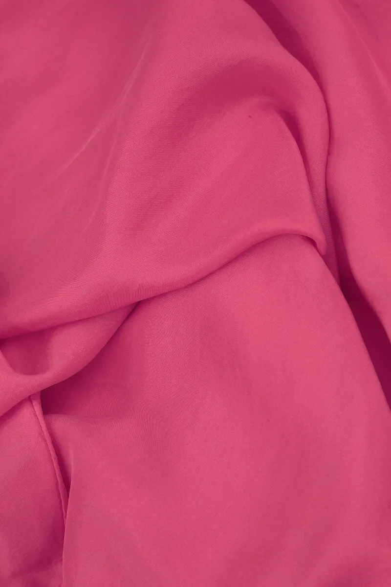 Romantic Raspberry Silk Bamboo Dress CompressiveFitFabric Easy Layering
