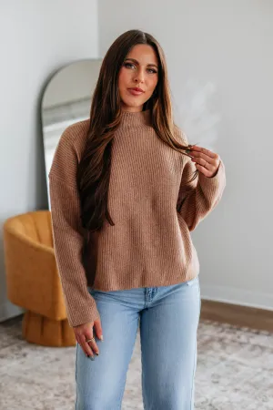 Cable Stitch Casual Layers Mora Ribbed Sweater