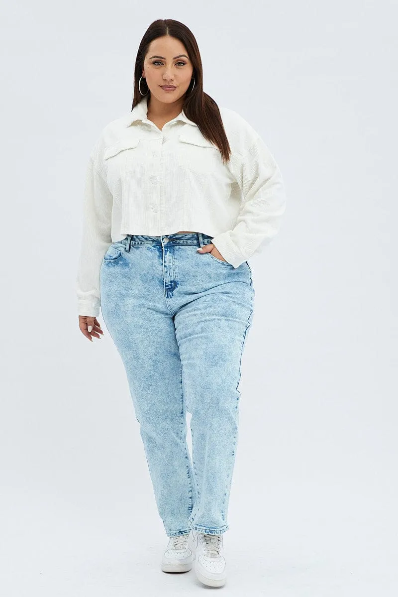 Denim Mom Denim Jeans High Rise Daily Musthave