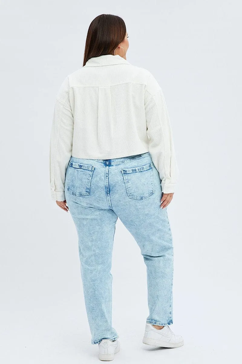 Go-To Choice High Quality Classic Wear Earthy Denim Mom Denim Jeans High Rise