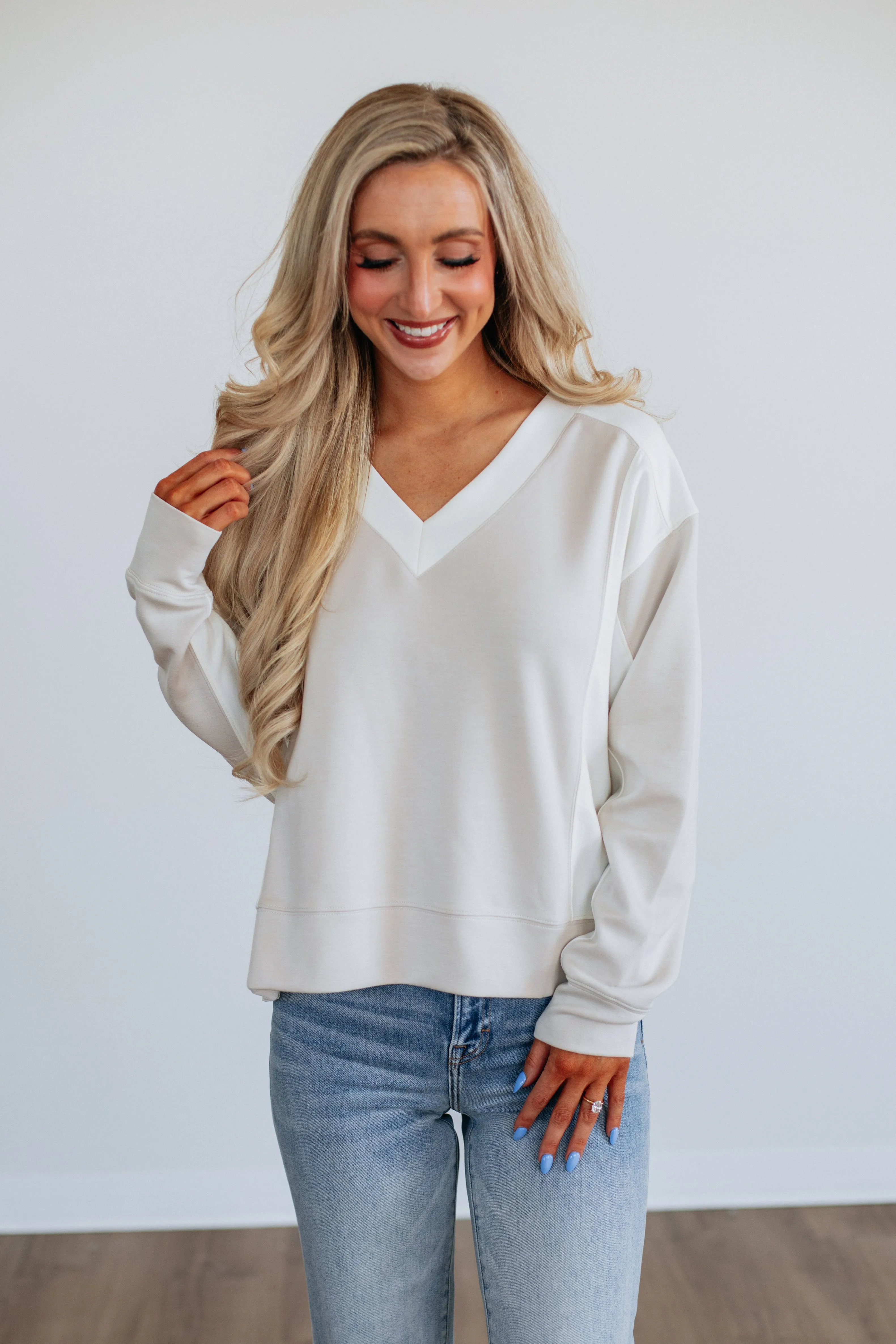 Recycle Glow Trayce Colorblock Pullover